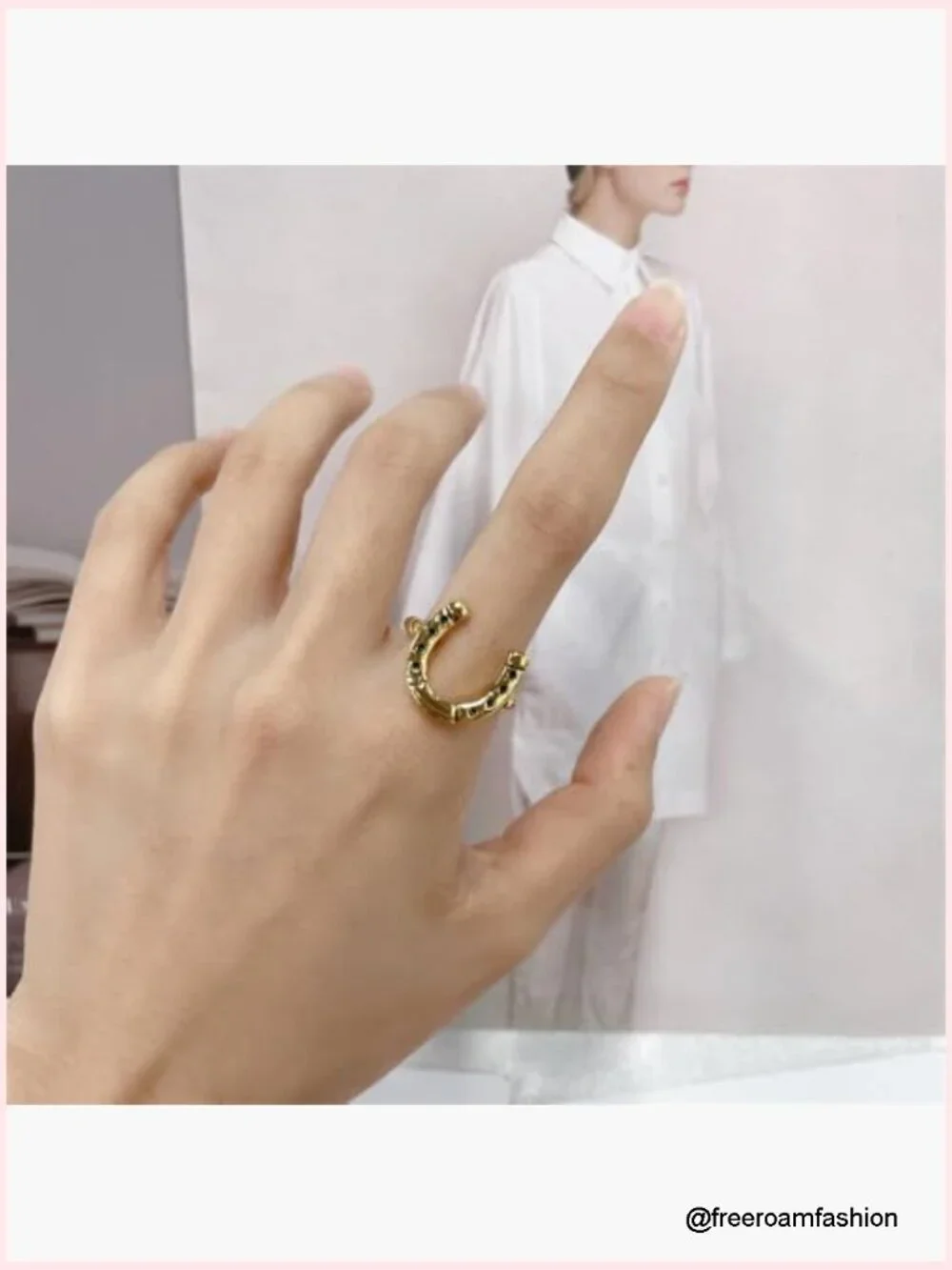 Set of 3 Western Cowboy Stacking Rings Size 7